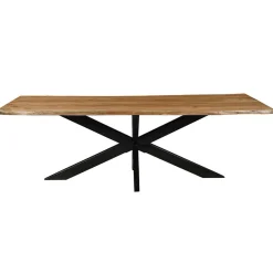 Mangohoutonline Acaciahouten Eettafel Edge Rechthoek 240x100 cm Mahom
