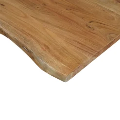 Mangohoutonline Acaciahouten Eettafel Edge Rechthoek 240x100 cm Mahom