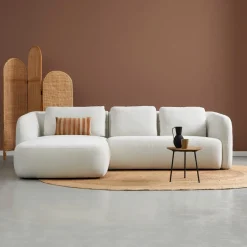 Mangohoutonline Bank Cloud 3-zits Links Crème PEPP