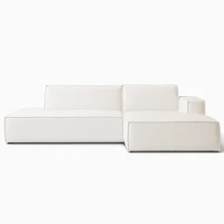 Mangohoutonline Bank Enzo 3-zits Rechts Bouclé Beige PEPP