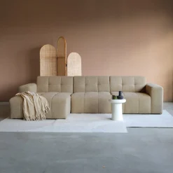 Mangohoutonline Bank Wave 3-zits Links Teddy Bruin PEPP