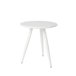 Mangohoutonline Bijzettafel Daven Wit (set van 2) Jacob Jenzens