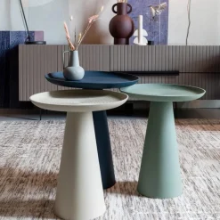 Mangohoutonline Bijzettafel Ringar Groot Blauw Jacob Jenzens