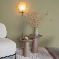 Mangohoutonline Bijzettafel Ringar Medium Roze Jacob Jenzens