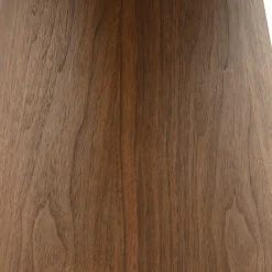 Mangohoutonline Eettafel Adelaide rond 120 cm Walnoot Mahom