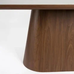 Mangohoutonline Eettafel Alma Ovaal Walnoot Jacob Jenzens