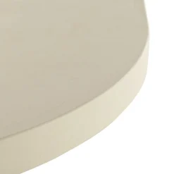 Mangohoutonline Eettafel Capsule Savannah Mircocement Cilinderpoot 180 cm Beige Mahom