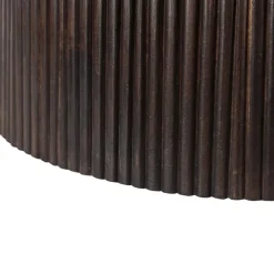 Mangohoutonline Eettafel Salvator Walnut 130 cm