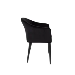 Mangohoutonline Fauteuil Astrid Zwart Jacob Jenzens