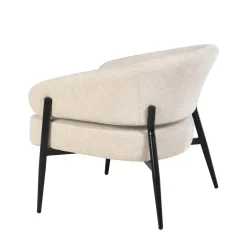 Mangohoutonline Fauteuil Lappi Beige Mahom