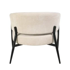 Mangohoutonline Fauteuil Lappi Beige Mahom