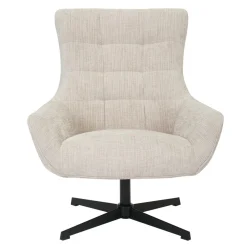 Mangohoutonline Fauteuil Naomi Toffee
