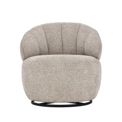 Mangohoutonline Fauteuil Savon Zand Mahom