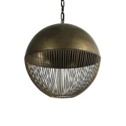 Mangohoutonline Hanglamp Kaspian S brons