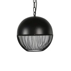 Mangohoutonline Hanglamp Kaspian S Zwart