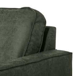 Mangohoutonline Hoekbank Barcelona 4-zits Links Groen Mahom