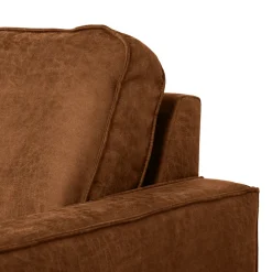 Mangohoutonline Hoekbank Barcelona 4-zits Links Cognac Mahom