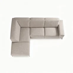 Mangohoutonline Hoekbank Brooklyn 4-zits Links Beige Mahom