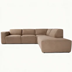 Mangohoutonline Hoekbank Isabel 4-zits Rechts Taupe Mahom