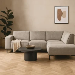 Mangohoutonline Hoekbank Madrid 4-zits Rechts Stone Mahom