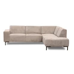 Mangohoutonline Hoekbank Madrid 4-zits Rechts Beige Mahom