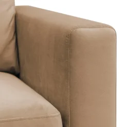 Mangohoutonline Hoekbank Malaga 4-zits Links Crème Mahom