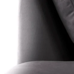 Mangohoutonline Hoekbank Malaga 4-zits Links Antraciet Mahom