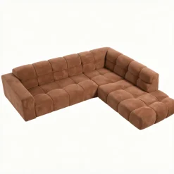 Mangohoutonline Hoekbank Noah 4-zits Rechts Terra Mahom