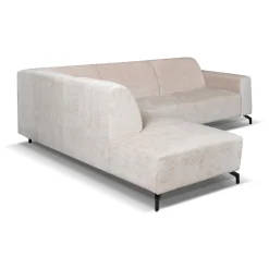 Mangohoutonline Hoekbank Sevilla 4-zits Links Beige Mahom