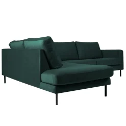 Mangohoutonline Hoekbank Sterre 4-zits Links Groen Mahom