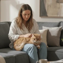 Mangohoutonline Hoekbank Valencia 4-zits Rechts Donkergrijs Mahom