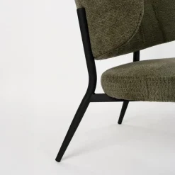 Mangohoutonline Loungefauteuil Anna Groen Grijs Jacob Jenzens