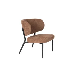 Mangohoutonline Loungefauteuil Anna Oranje Grijs Jacob Jenzens