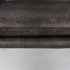 Mangohoutonline Loungefauteuil Axel Donkergrijs Jacob Jenzens