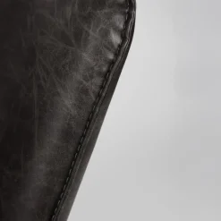 Mangohoutonline Loungefauteuil Axel Donkergrijs Jacob Jenzens