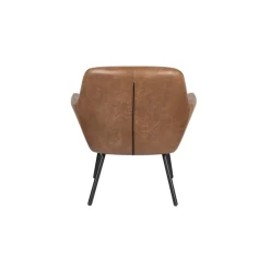 Mangohoutonline Loungefauteuil Filip Vintage Bruin Jacob Jenzens