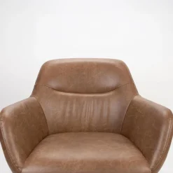Mangohoutonline Loungefauteuil Filip Vintage Bruin Jacob Jenzens