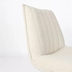 Mangohoutonline Loungefauteuil Jens Off-White Bouclé Jacob Jenzens