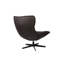 Mangohoutonline Loungefauteuil Thor Antraciet Jacob Jenzens