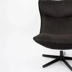 Mangohoutonline Loungefauteuil Thor Antraciet Jacob Jenzens