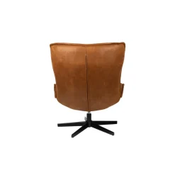 Mangohoutonline Loungefauteuil Thor Cognac Jacob Jenzens