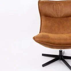 Mangohoutonline Loungefauteuil Thor Cognac Jacob Jenzens