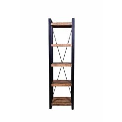 Mangohoutonline Mangohouten Boekenkast Britt 55 cm Mahom