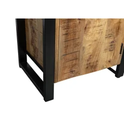 Mangohoutonline Mangohouten Boekenkast Britt met een kastdeur Mahom