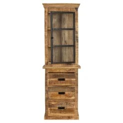 Mangohoutonline Mangohouten Buffetkast Denver 65x200 cm Recht Mahom