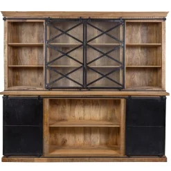 Mangohoutonline Mangohouten Buffetkast Denver 260×220 cm X Mahom