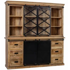 Mangohoutonline Mangohouten Buffetkast Denver 190 cm X Mahom