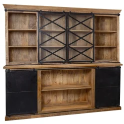 Mangohoutonline Mangohouten Buffetkast Denver 240×220 cm X Mahom