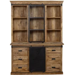 Mangohoutonline Mangohouten Buffetkast Denver 140 cm Recht Mahom