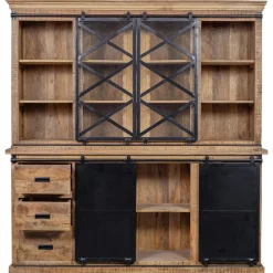 Mangohoutonline Mangohouten Buffetkast Denver 220×220 cm X Mahom